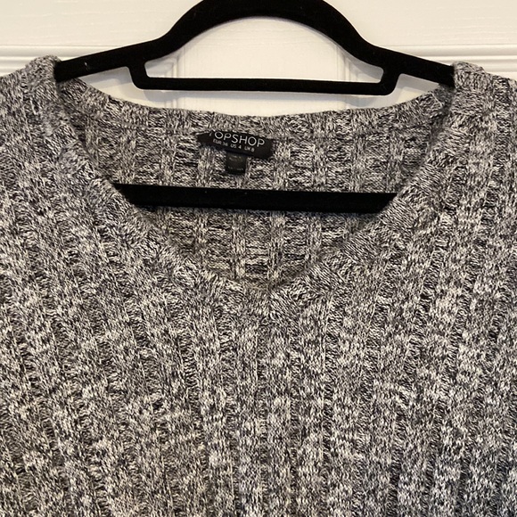 Top shop grey marl sweater - Picture 3 of 4